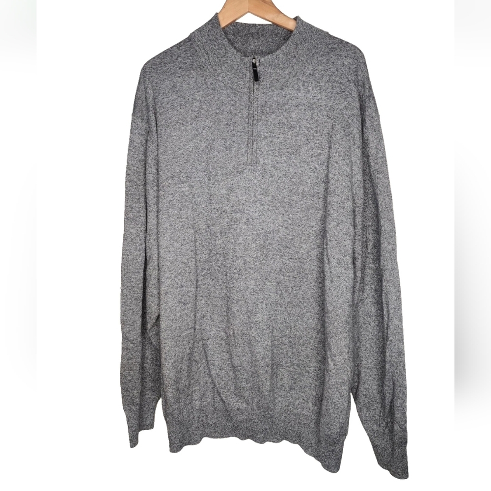 Oak Hill Quarter-Zip Cotton/Cashmere Sweater